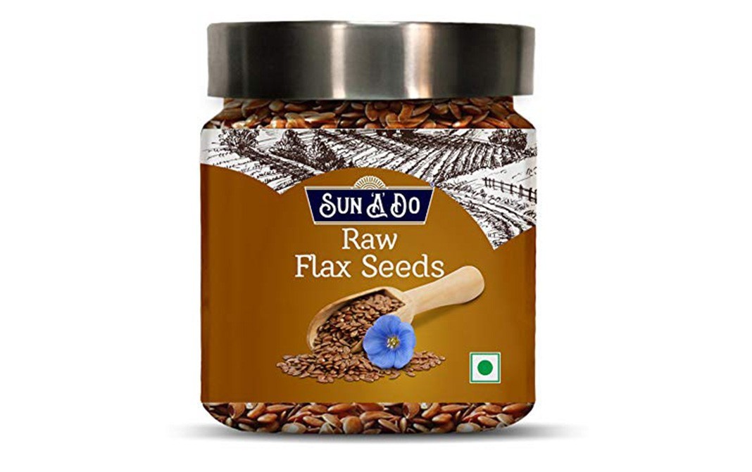 Sun A Do Raw Flax Seeds    Jar  200 grams